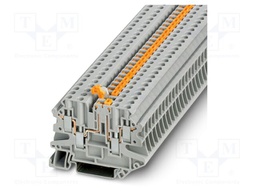 Splice terminal: rail; UT; 20A; 500V; screw terminal; PA; 0.14÷6mm2