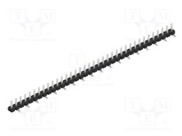 Connector: pin strips; pin header; male; PIN: 36; 2.54mm; SMT; 1x36