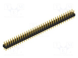 Connector: pin strips; pin header; male; PIN: 68; 2.54mm; THT; 2x34