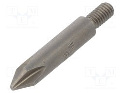 Screwdriver bit; Phillips; PH2; Overall len: 45mm; Mounting: M5