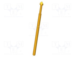 Needle-like test probe; Operational spring compression: 2.2mm