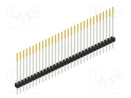 Connector: pin strips; pin header; male; PIN: 31; 2.54mm; THT; 1x31