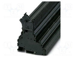 Splice terminal: rail; UT; PA; L: 94.5mm; terminals: 4; W: 6.2mm