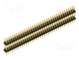 Connector: pin strips; pin header; male; PIN: 70; 2mm; THT; 2x35