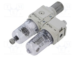 Air preparation set; Working press: max.10bar; 5um; inside