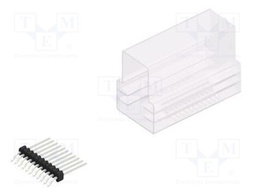 Connector: pin strips; pin header; male; PIN: 11; 1.27mm; SMT; 1x11