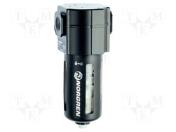 Compressed air filter; BSP 1/2"; Working pressure: 0÷10bar