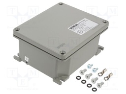 Enclosure: junction box; X: 101mm; Y: 101mm; Z: 58mm; wall mount