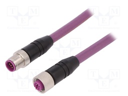 Cable: for sensors/automation; PIN: 5; M12-M12; B code-Profibus