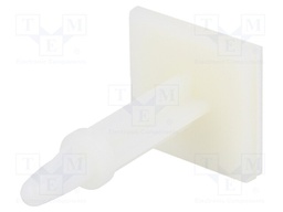 PCB distance; polyamide; L:22.2mm; self-adhesive, snap fastener
