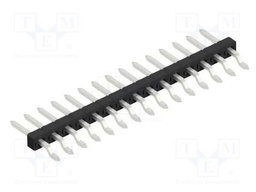 Connector: pin strips; pin header; male; PIN: 15; 2mm; SMT; 1x15