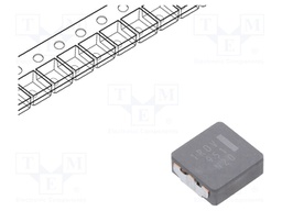 Power Inductor (SMD), 1 µH, 19.6 A, 34.6 A, ETQP Series, 10.7mm x 10mm x 4mm