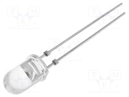 IR transmitter; 5mm; 875nm; transparent; 210mW; 12°; THT