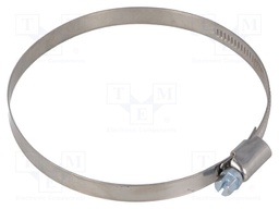 Worm gear clamp; W: 9mm; Clamping: 80Ć·100mm; D; W4; DIN 3017