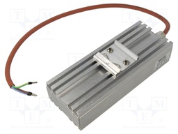 Heater; heating; 150W; IP54; for DIN rail mounting,screw type