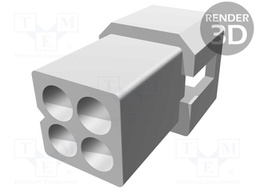 Plug/socket; wire-wire; male/female; Standard .062"; 3.68mm