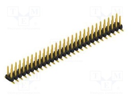 Connector: pin strips; pin header; male; PIN: 56; 2mm; SMT; 2x28