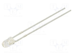 LED; green; 2.9mm; 5800mcd; 30°; Front: convex; 3.2÷3.8VDC; -40÷85°C