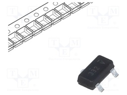 Transistor: P-MOSFET; unipolar; -20V; -1A; 0.5W; SuperSOT-3