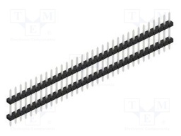 Connector: pin strips; pin header; male; PIN: 32; 2mm; THT; 1x32
