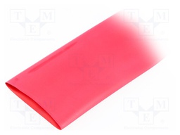Heat shrink sleeve; 2: 1; 50.8mm; L: 1.2m; red; polyolefine; 5pcs.