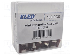 Fuse: fuse; 7.5A; 58VDC; automotive; 10.9mm; 10.9x3.8x8.73mm