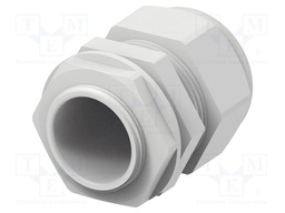 Cable gland; M32; 1.5; IP68; Mat: polyamide; light grey; Entrelec