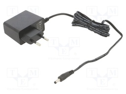 Power supply: switching; mains,plug-in; 5VDC; 3A; 15W; Out: 4,0/1,7