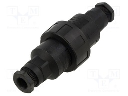 Transition: cable joint; ways: 6; 10A; 250V; IP68,IP69K; UL94V-0