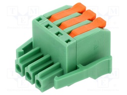 Connector: pluggable terminal block; plug; female; PL; 10A; 300V