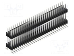 Connector: pin strips; pin header; male; PIN: 58; 1.27mm; SMT; 2x29
