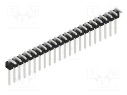 Connector: pin strips; pin header; male; PIN: 22; 2.54mm; THT; 1x22