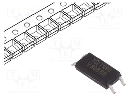 Optocoupler; SMD; Channels: 1; Out: transistor; Uinsul: 5kV; Uce: 70V