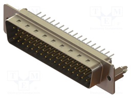 Connector: D-Sub; PIN: 50; socket; male; angled; THT; MHDD