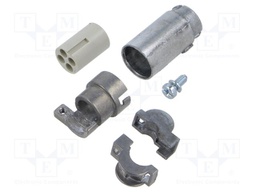 Connector: HDC; contact insert; male; MIXO BUS; PIN: 4; shielded