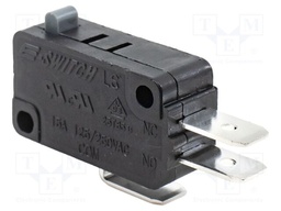 Microswitch SNAP ACTION; without lever; SPDT; 15A/250VAC; Pos: 2