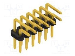 Connector: pin strips; pin header; male; PIN: 12; 2mm; THT; 2x6; 100V
