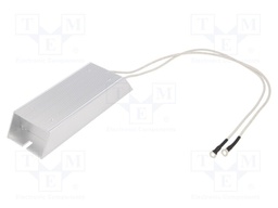 Resistor: wire-wound; with heatsink; 80Ω; 200W; ±5%; 165x60x30mm