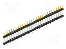 Connector: pin strips; pin header; male; PIN: 33; 2mm; SMT; 1x33
