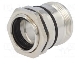 Enclosure: for circular connectors; external thread; straight