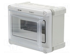Enclosure: for modular components; IP66; Mounting: wall mount