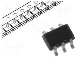IC: power switch; high-side; 1.3A; Channels: 1; P-Channel; SMD; SC88