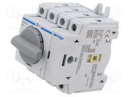 Switch-disconnector; Poles: 4; DIN; 20A; 415VAC; HAB; IP20; 0÷16mm2