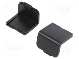 Stopper; ABS; black; Pcs: 10