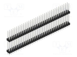 Connector: pin strips; pin header; male; PIN: 70; 2.54mm; THT; 2x35