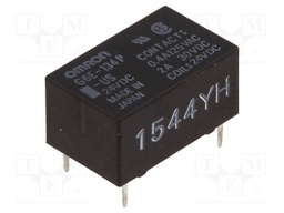 Relay: electromagnetic; SPDT; Ucoil: 24VDC; 0.4A/125VAC; 2A/30VDC