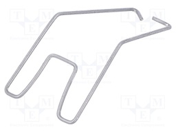 Fastening clip; Application: GZ80