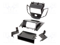 Radio mounting frame; Ford; 2 DIN; black