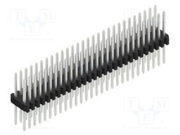 Connector: pin strips; pin header; male; PIN: 56; 1.27mm; THT; 2x28