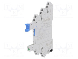 Socket; PIN: 5; 10A; 250VAC; Mounting: DIN; Series: HR10,HR20
